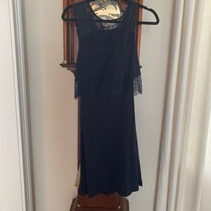 Sandro navy dress
